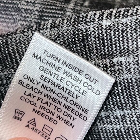 LOGO by LORI GOLDSTEIN Purple Tie Dye Marcee Hooded Cardigan-S - Picture 9 of 9